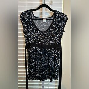 Printed Maternity Blouse-Size Medium